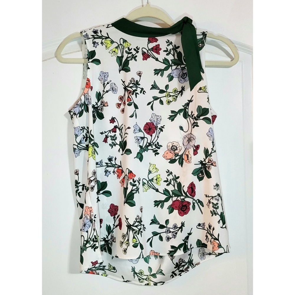 Ann Taylor Petites Floral Tank - Extra Small Petite